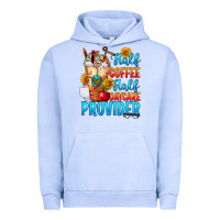 Pigment Grape Ice Half coffee half daycare provider Urban Hoodie - FaDigitalArtStudio