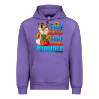 Tulip Half coffee half daycare provider Urban Hoodie - FaDigitalArtStudio