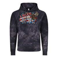 Cloud Black i back the blue eagle Vintage Hoodie - NancyCooperArtShop