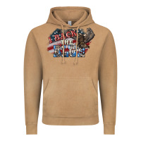 Vintage Camel i back the blue eagle Vintage Hoodie - NancyCooperArtShop