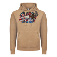 Vintage Coffee i back the blue eagle Vintage Hoodie - NancyCooperArtShop