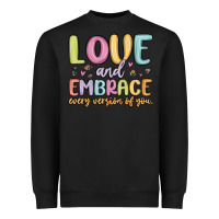 Black love and embrace every version of you Heavyweight Sweatshirt - MaliasSmallBusiness