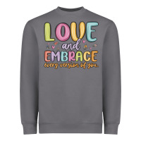 Storm love and embrace every version of you Heavyweight Sweatshirt - MaliasSmallBusiness