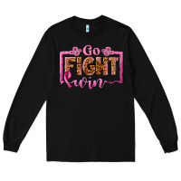 Black go fight win Long Sleeve Tee - JahusDesignShop