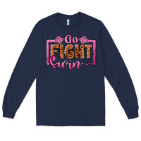 Navy go fight win Long Sleeve Tee - JahusDesignShop