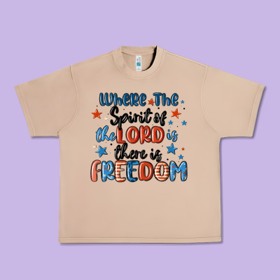 Where The Spirit Of The Lord Is There Is Freedom Urban Heavy Tee Designed By Maliassmallbusiness