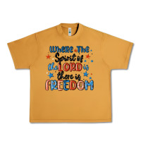 Peanut Butter where the spirit of the lord is there is freedom Urban Heavy Tee - MaliasSmallBusiness
