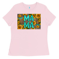 Bubblegum Pink mama whiskey barrel skinny metal can holder Ladies Tee - HRA Design Shop