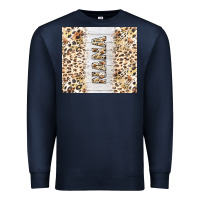 Navy mother's day nana leopard tumbler tbs Premium Sweatshirt - TumblerDesignByShophia