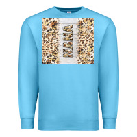 Ocean Blue mother's day nana leopard tumbler tbs Premium Sweatshirt - TumblerDesignByShophia