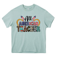 Arona all american teacher Heavy Core Tee - CowhideDigitalArt