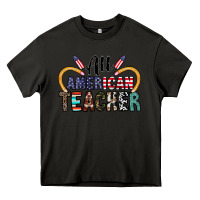 Asphalt all american teacher Heavy Core Tee - CowhideDigitalArt