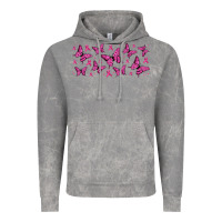 Cloud Rock breast cancer butterflies Vintage Hoodie - Jasminsmagicworld