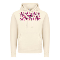 Vintage Artic breast cancer butterflies Vintage Hoodie - Jasminsmagicworld