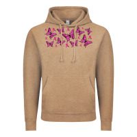 Vintage Coffee breast cancer butterflies Vintage Hoodie - Jasminsmagicworld