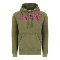 Vintage Olive breast cancer butterflies Vintage Hoodie - Jasminsmagicworld