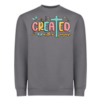 Created With A Purpose Heavyweight Sweatshirt | Teevron