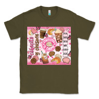 Army Green cafecito y chisme Classic Tee - JahusDesignShop