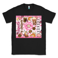 Black cafecito y chisme Classic Tee - JahusDesignShop