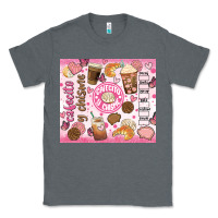 Charcoal Heather cafecito y chisme Classic Tee - JahusDesignShop