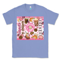 Colony Blue cafecito y chisme Classic Tee - JahusDesignShop