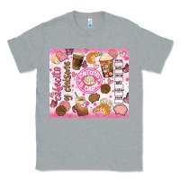 Heather Grey cafecito y chisme Classic Tee - JahusDesignShop