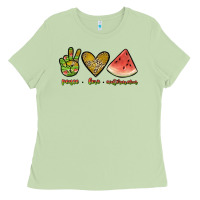 Matcha peace love watermelon Ladies Tee - JahusDesignShop