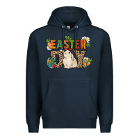 Navy Easter Day Premium Hoodie - HowdyJamesFarm