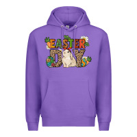 Purple Easter Day Premium Hoodie - HowdyJamesFarm