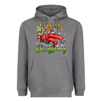 Storm Merry Christmas truck Heavyweight Hoodie - texasbilliewilder