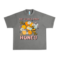 Tornado she works hard for the honey Urban Heavy Tee - MaliasSmallBusiness