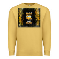 Antique Gold they see me rollin' they waitin' school bus Premium Sweatshirt - TumblerDesignByShophia