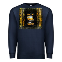 Navy they see me rollin' they waitin' school bus Premium Sweatshirt - TumblerDesignByShophia