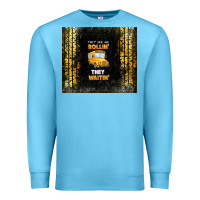 Ocean Blue they see me rollin' they waitin' school bus Premium Sweatshirt - TumblerDesignByShophia