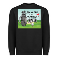 Black funny golf Heavyweight Sweatshirt - MaliasSmallBusiness