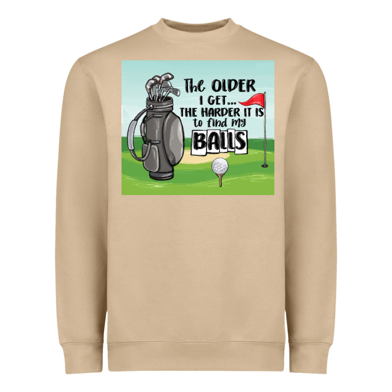 Funny Golf Heavyweight Sweatshirt by MaliasSmallBusiness | Teevron