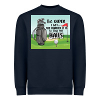 Navy funny golf Heavyweight Sweatshirt - MaliasSmallBusiness
