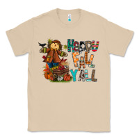 Mushroom happy fall y all Classic Tee - CowhideDigitalArt