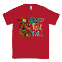 Red happy fall y all Classic Tee - CowhideDigitalArt