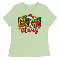 Matcha christmas gogo claus Ladies Tee - FaDigitalArtStudio