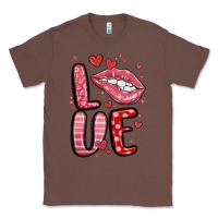 Chestnut western love lips Classic Tee - MaliasSmallBusiness