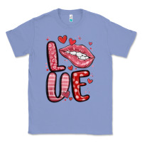 Colony Blue western love lips Classic Tee - MaliasSmallBusiness