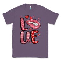 Lavender western love lips Classic Tee - MaliasSmallBusiness