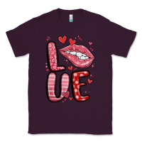 Plum western love lips Classic Tee - MaliasSmallBusiness