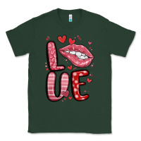 Sports Green western love lips Classic Tee - MaliasSmallBusiness