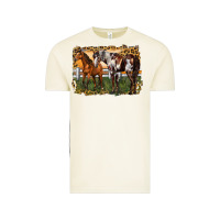 Vintage Arctic 2 horses at the ranch Vintage Tee - LillyAllenDesigns