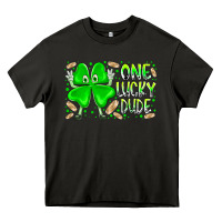 Asphalt one lucky dude Heavy Core Tee - RacoonDesign
