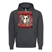 Smoke baseball vibes smiley face Zipper Hoodie - BarkalooDesign