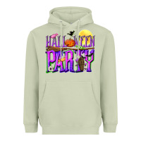 Matcha Halloween party Heavyweight Hoodie - NancyCooperArtShop