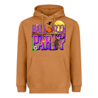 Meerkat Halloween party Heavyweight Hoodie - NancyCooperArtShop